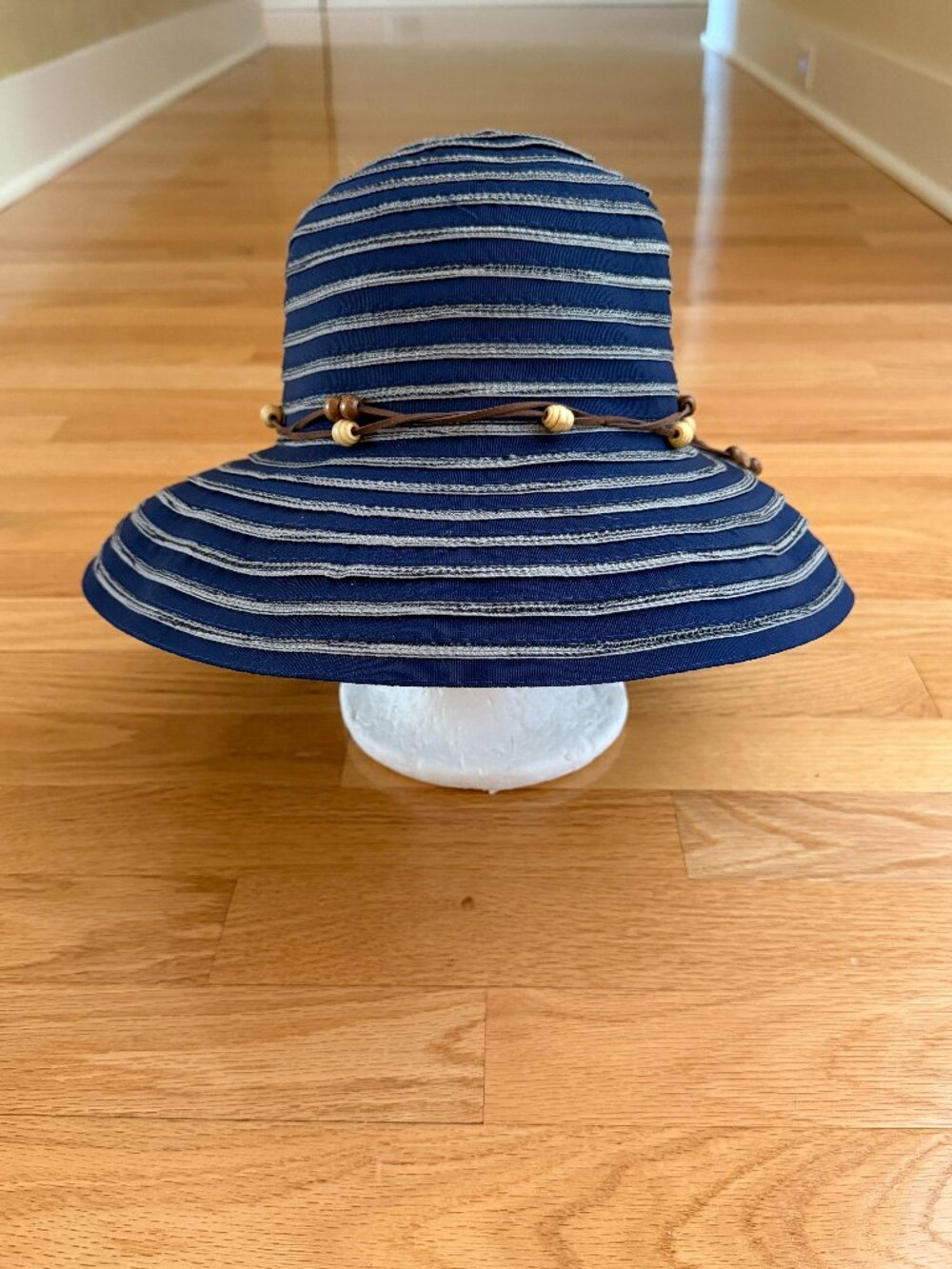 Wallaroo Breton Poly-Ribbon Adustable Sun Hat UPF 50